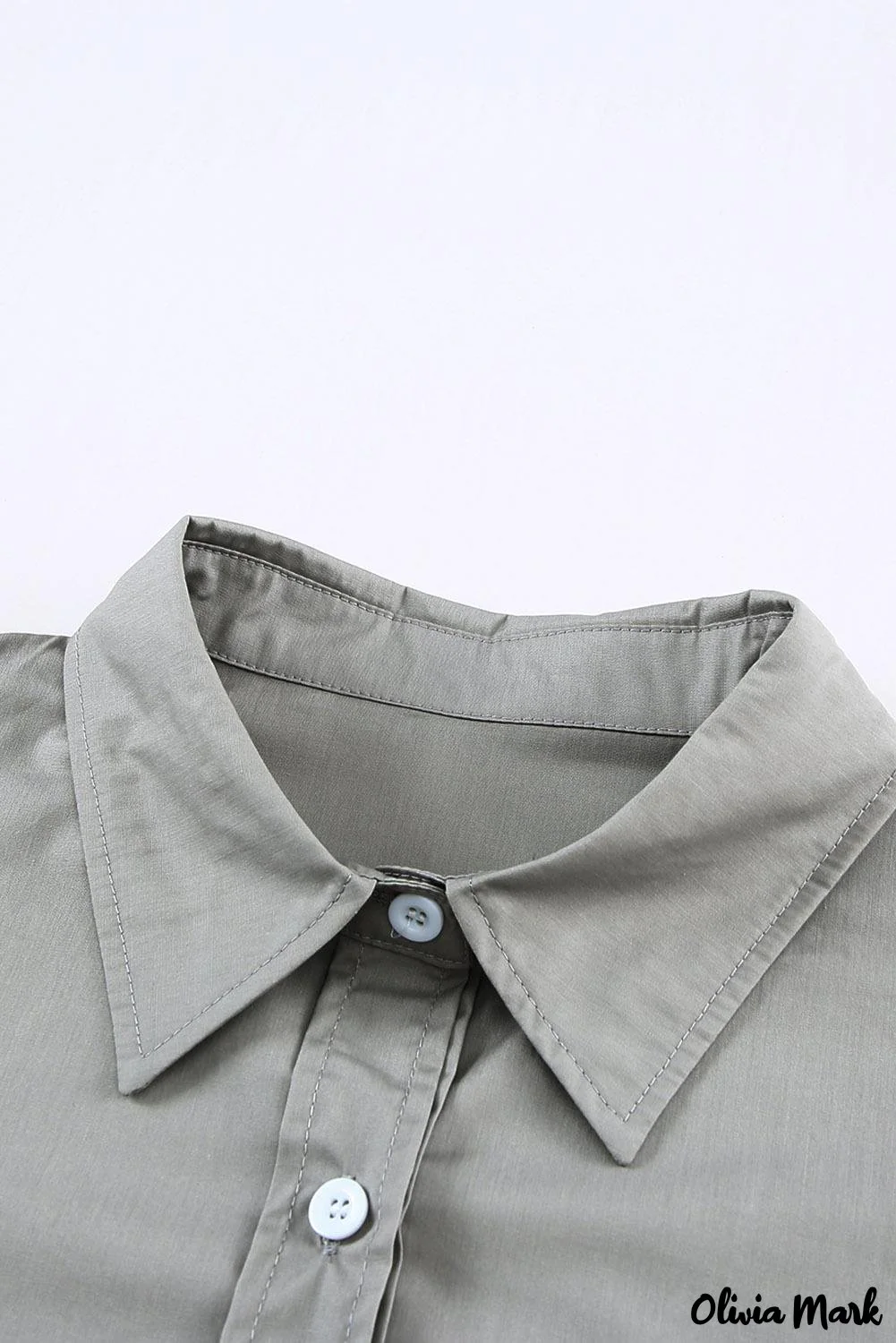 Deanwangkt - Patchwork Drop Shoulder Long Sleeve Shirt - Deanwangkt