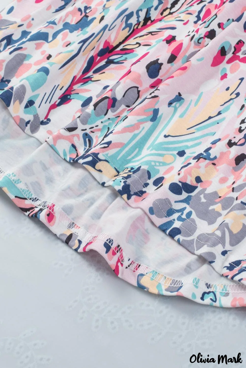 Deanwangkt - Green Floral Print Puff Sleeve Loose Blouse - Deanwangkt