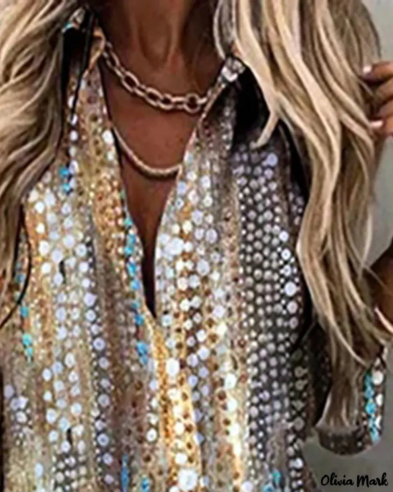 Deanwangkt - All-Over Print Long Sleeve Button-Up Shirt - Deanwangkt