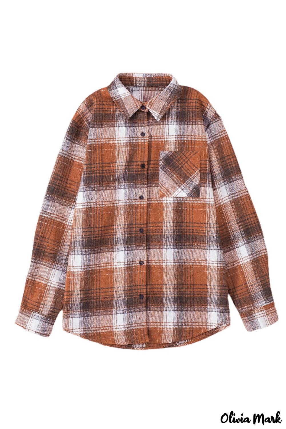 Deanwangkt - Long sleeve plaid shirt with pocket - Deanwangkt