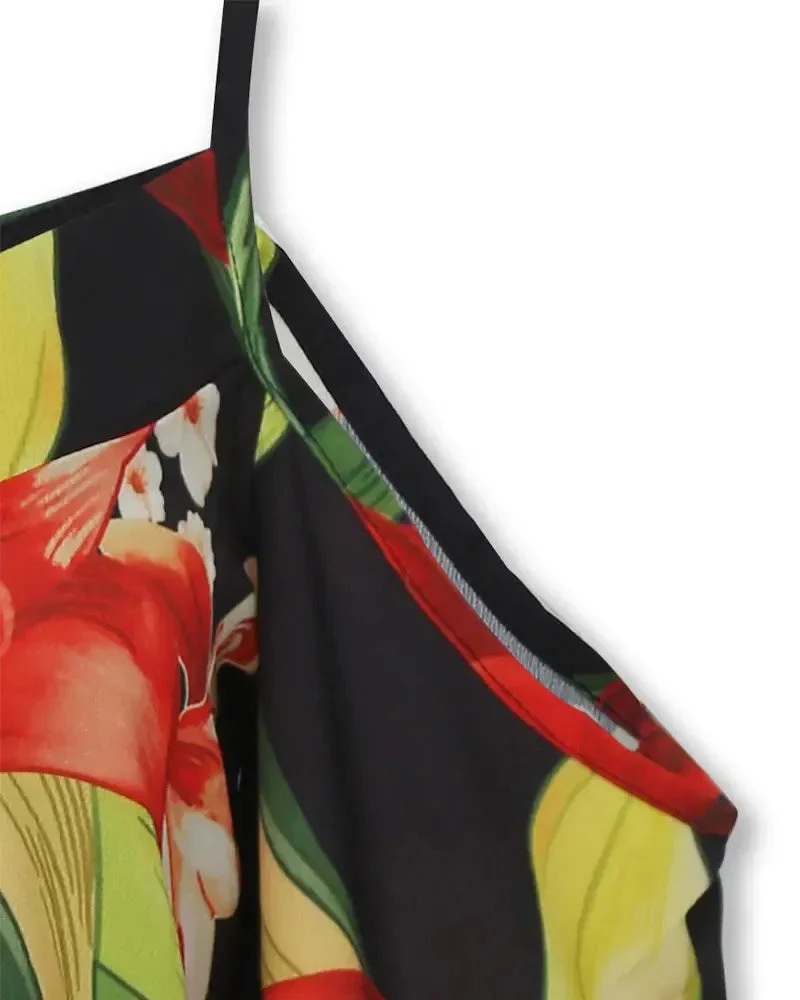 Deanwangkt - Off-the-shoulder floral blouse - Deanwangkt