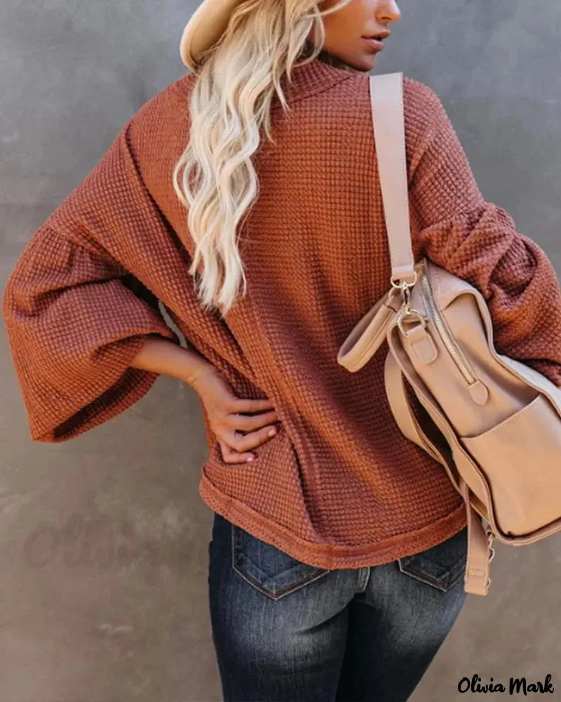 Deanwangkt - Solid Color Long Sleeve Top - Deanwangkt