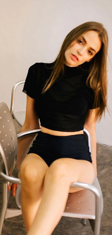 Back To School outfits Women High Waist Bikini Set Short Sleeve Swimwear Solid Biquinis Women Two Pieces Swimsuit Sexy High Neck Bathing Suit - Deanwangkt