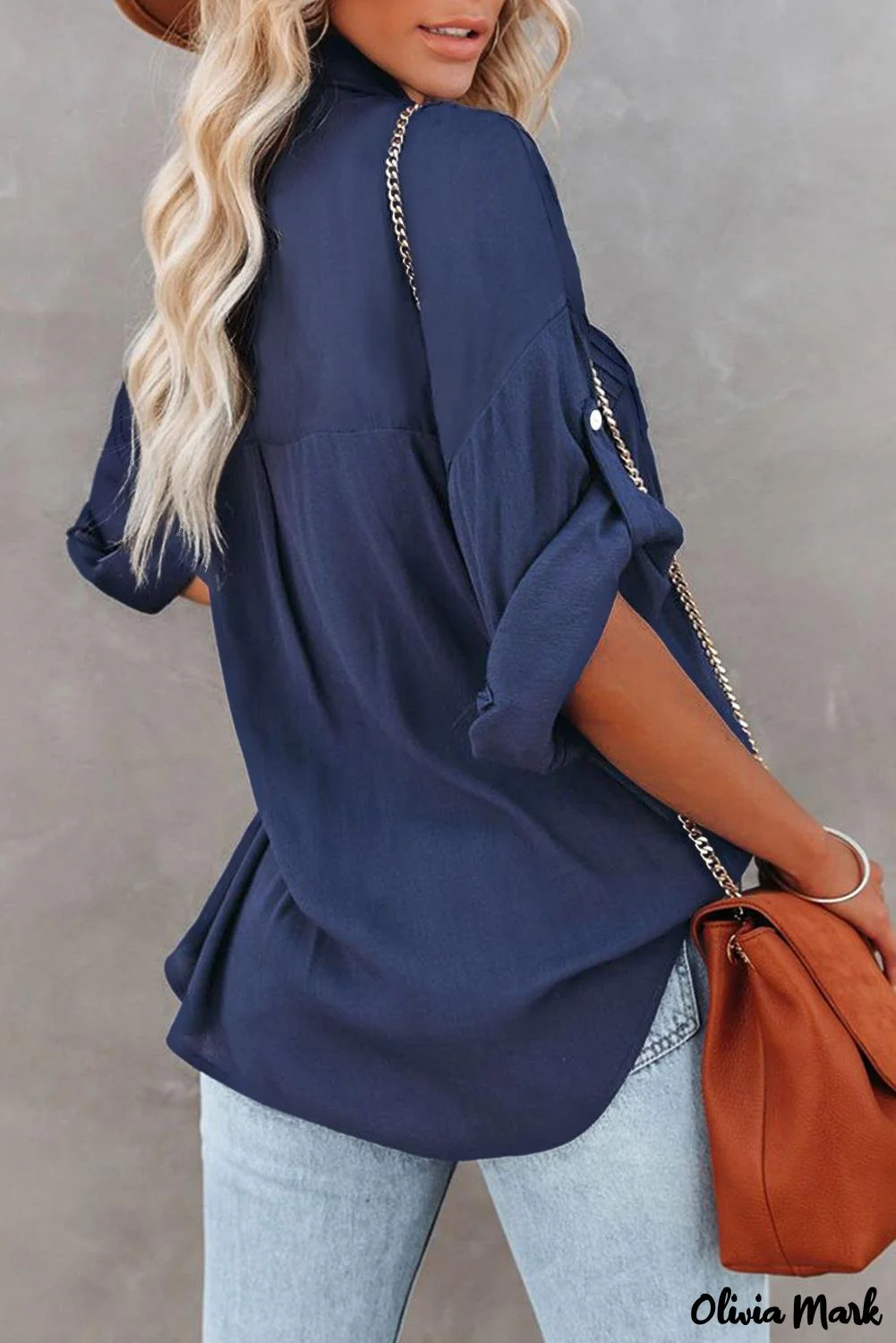 Deanwangkt - White buttoned shirt with long sleeves and plain pocket - Deanwangkt