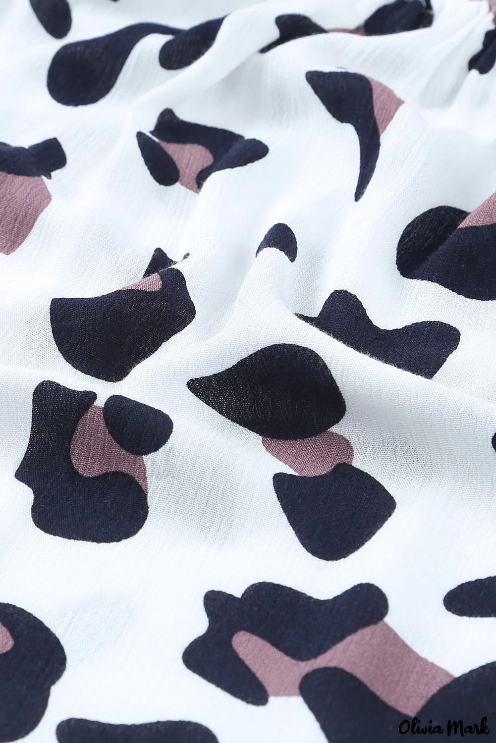 Deanwangkt - Leopard Long Sleeve Off Shoulder Blouse - Deanwangkt