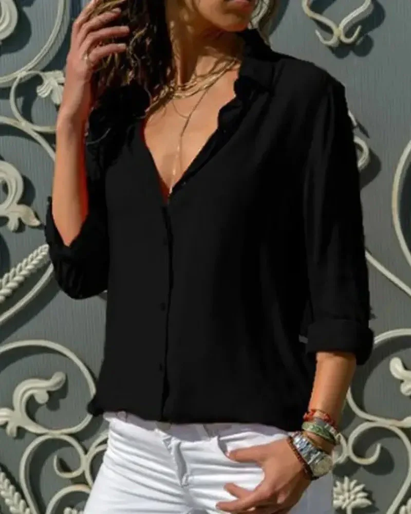 Deanwangkt - Long sleeve button down shirt - Deanwangkt