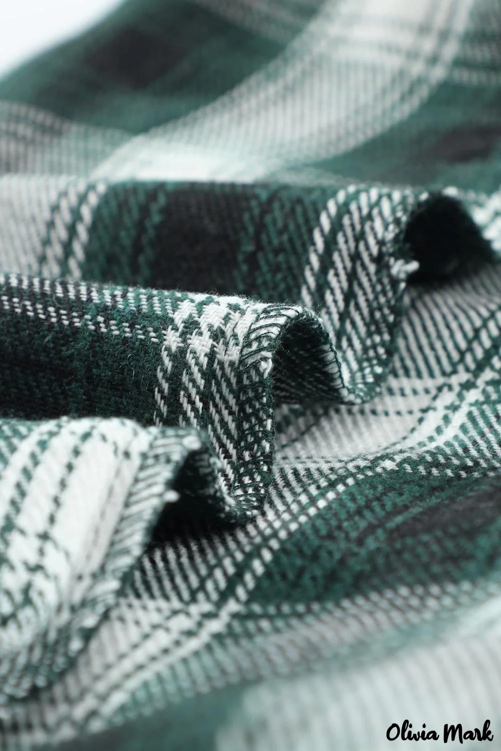 Deanwangkt - Black checked jacket with pockets and buttons - Deanwangkt