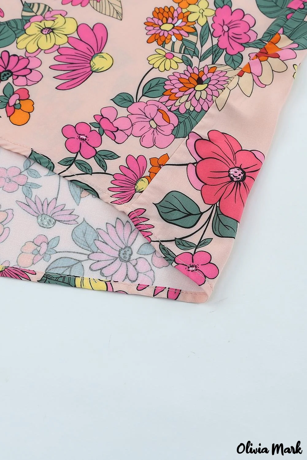 Deanwangkt - White off-the-shoulder top with watercolor flowers - Deanwangkt