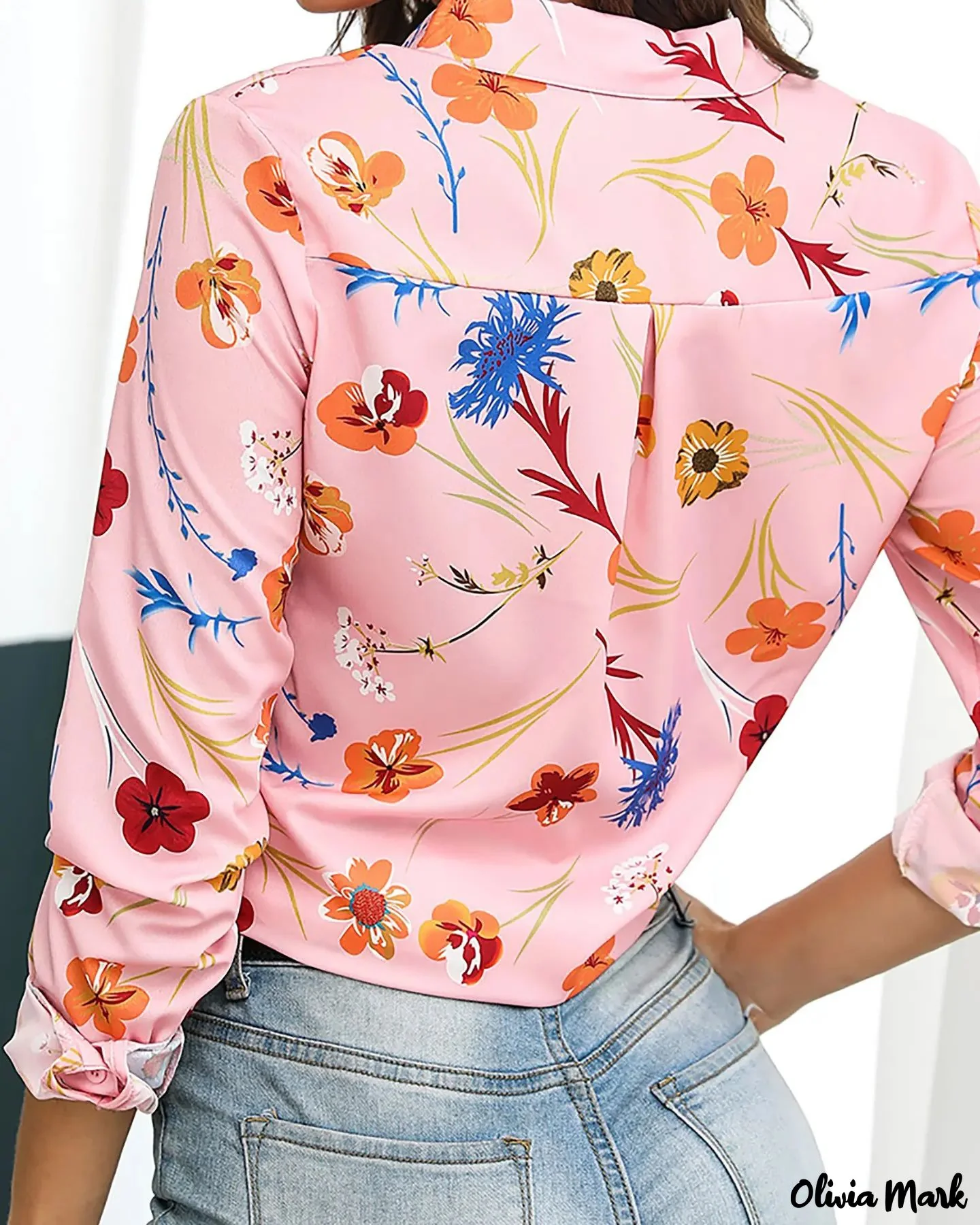 Deanwangkt - Relaxed Tie Front Floral Print Shirt - Deanwangkt