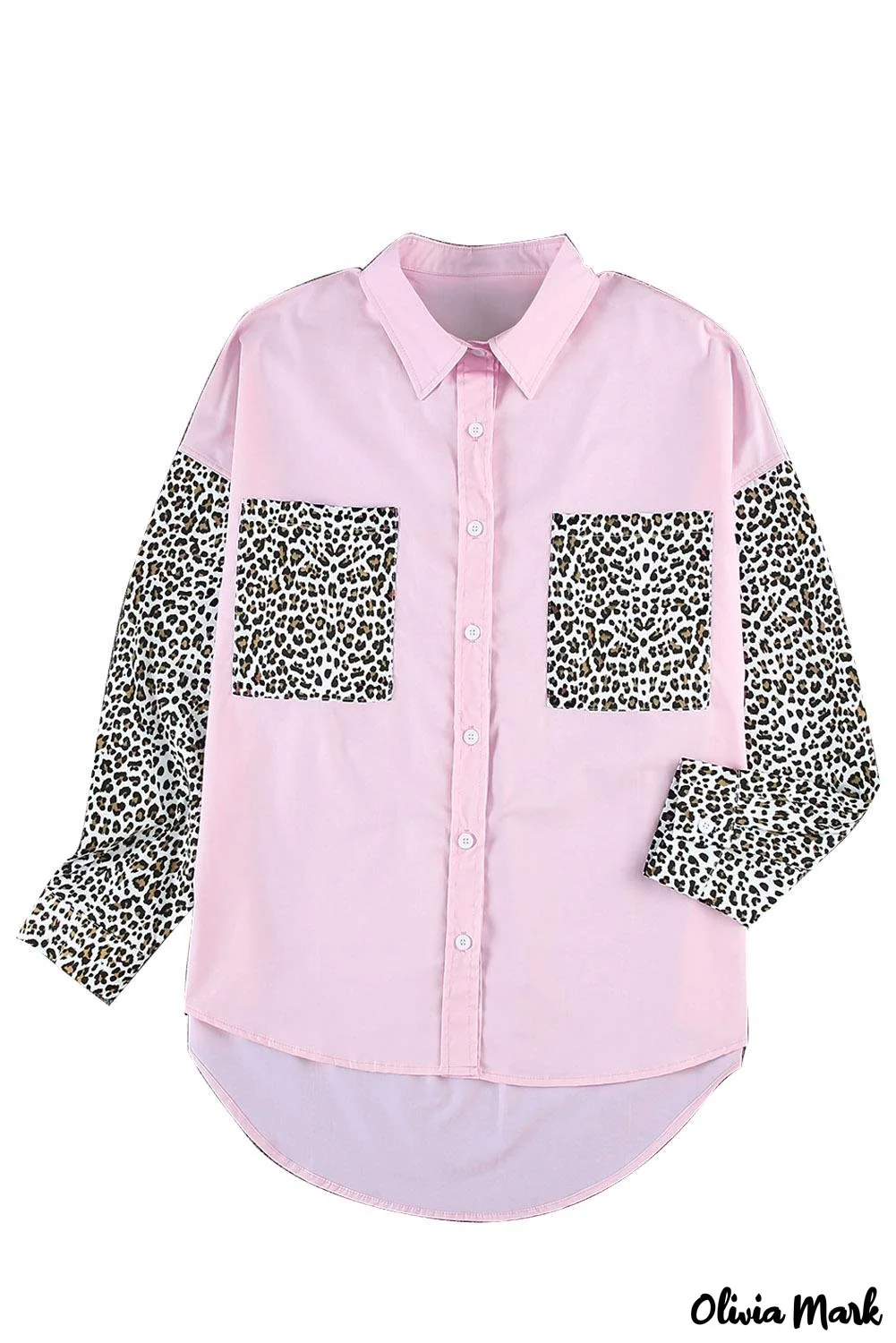 Deanwangkt - Patchwork Drop Shoulder Long Sleeve Shirt - Deanwangkt