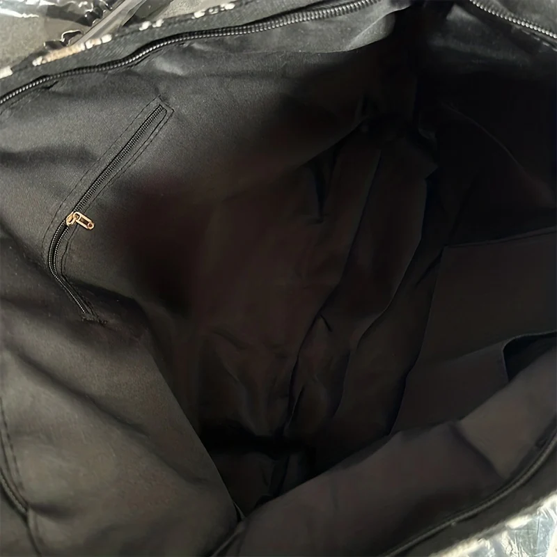 Retro Tribal Style Striped Crossbody Bag, Bohemian Canvas Hobo Bag, Trendy Shoulder Bag For Women - Deanwangkt