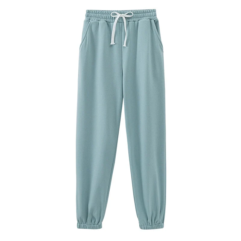 Christmas Gift Deanwangkt Casual Shorts Set Pants Suit Women Tracksuits Harajuku Sweatshirts Elastic Waist Pencil Pants High Waist - Deanwangkt