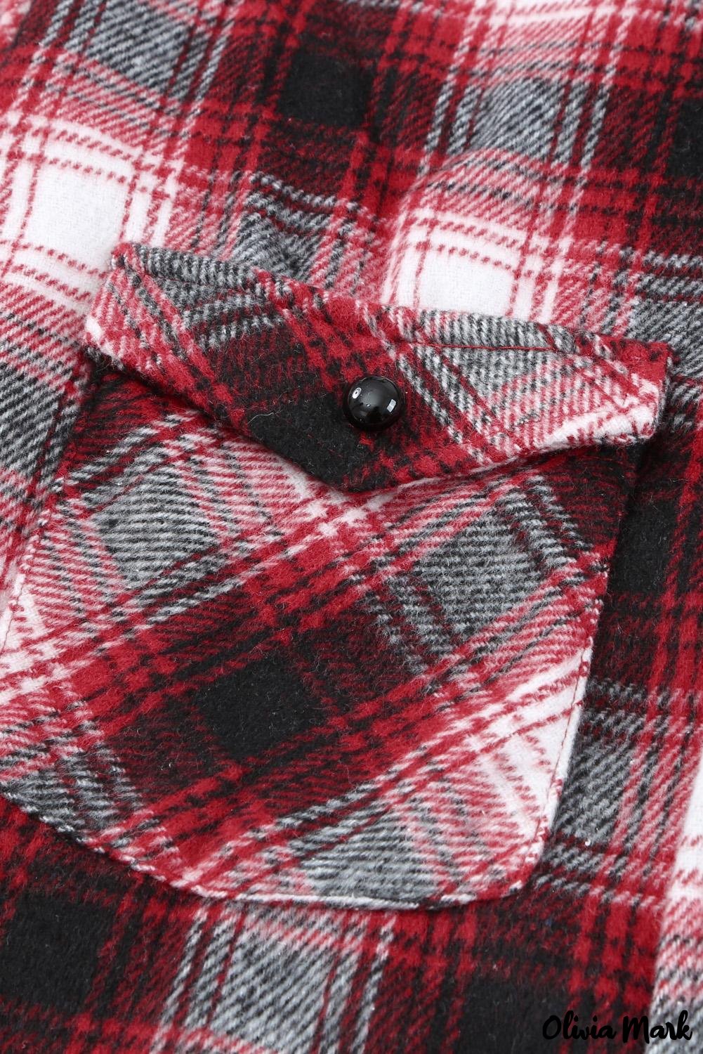 Deanwangkt - Black checked jacket with pockets and buttons - Deanwangkt