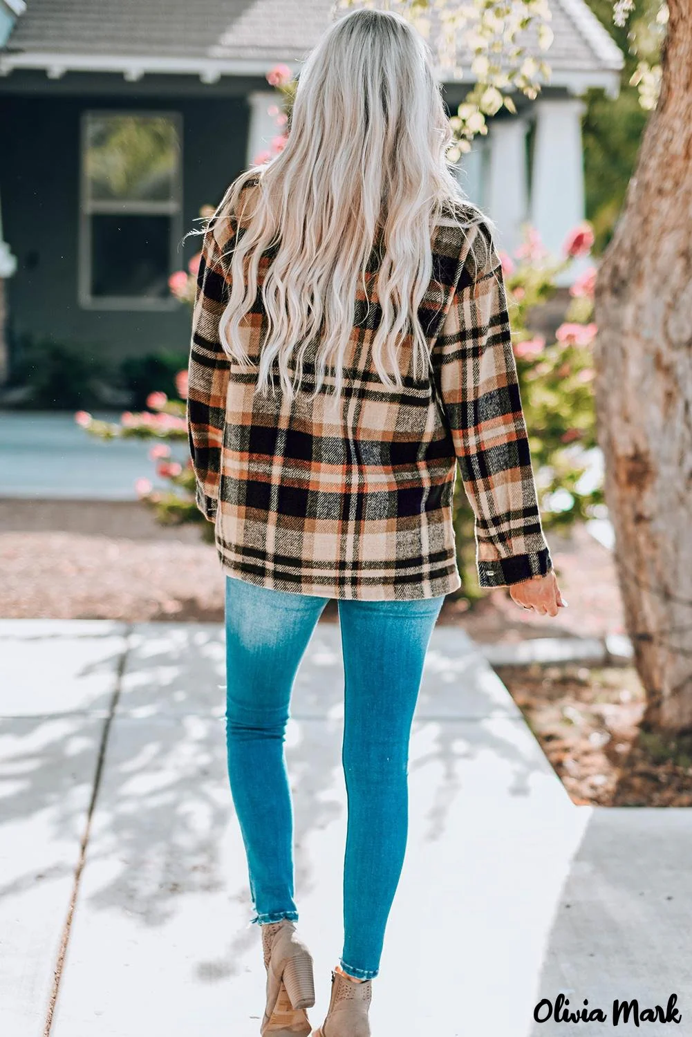 Deanwangkt - Pink Geometric Check Pocket Shirt - Deanwangkt