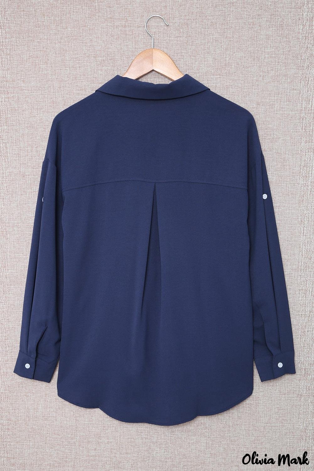 Deanwangkt - White buttoned shirt with long sleeves and plain pocket - Deanwangkt