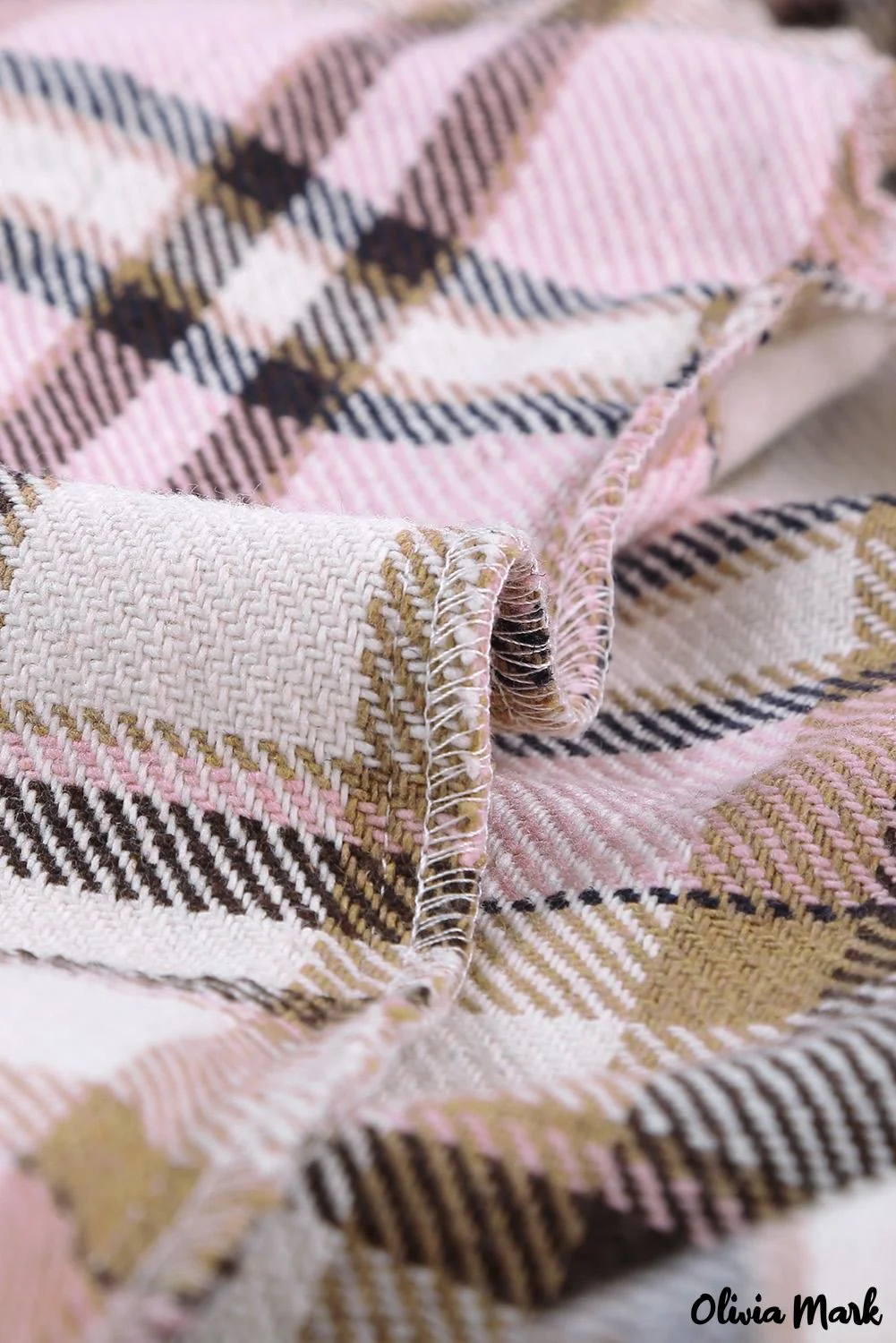 Deanwangkt - Pink Geometric Check Pocket Shirt - Deanwangkt