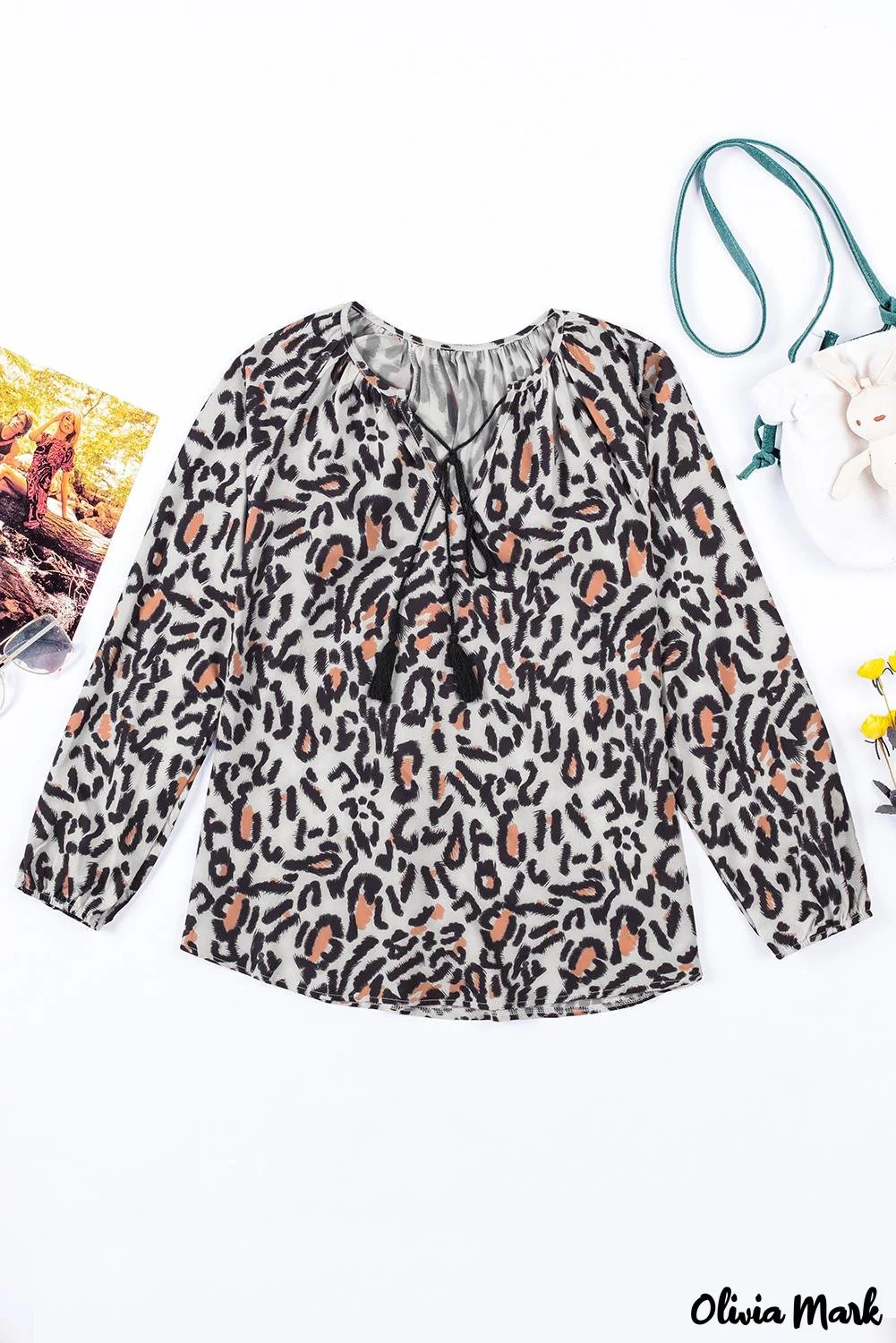 Deanwangkt - Multicolor Peasant Blouse With Floral Print - Deanwangkt
