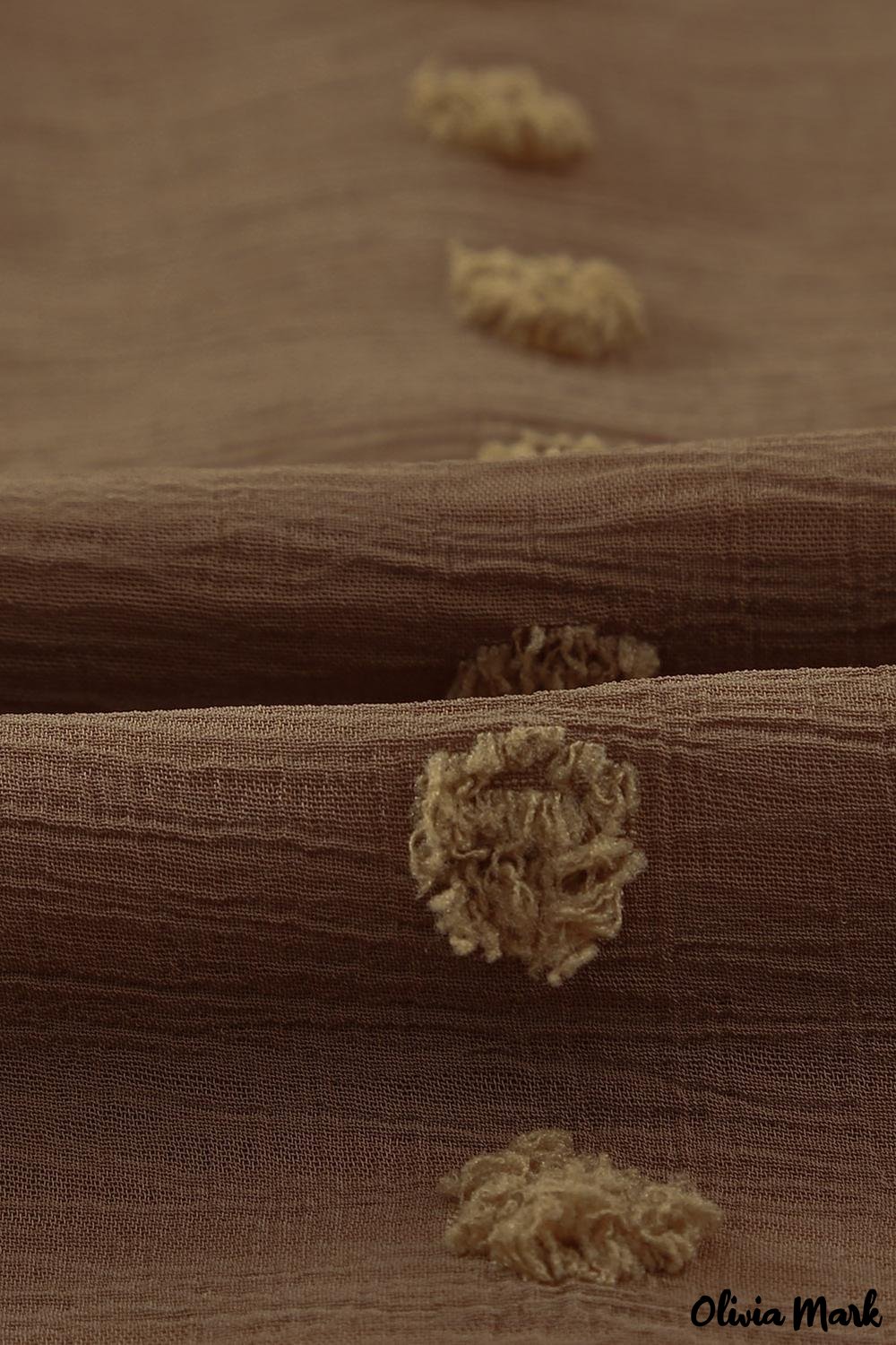 Deanwangkt - Green Polka Dot Long Sleeve Button Pocket Shirt - Deanwangkt