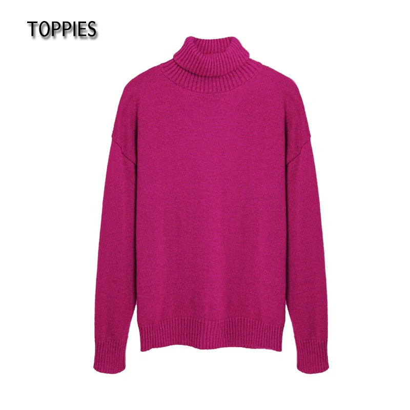 Christmas Gift Deanwangkt Autumn Winter Women's Sweater 15% Wool Green Turtleneck Sweater Knitted Tops Jumper Korean Clothes - Deanwangkt