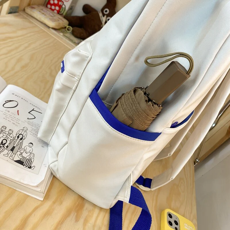 Back to school backpack Deanwangkt Fashion Waterproof Nylon Backpacks Shoulder Bag Female Big Travel For Teenage Girl Bag Mochilas - Deanwangkt