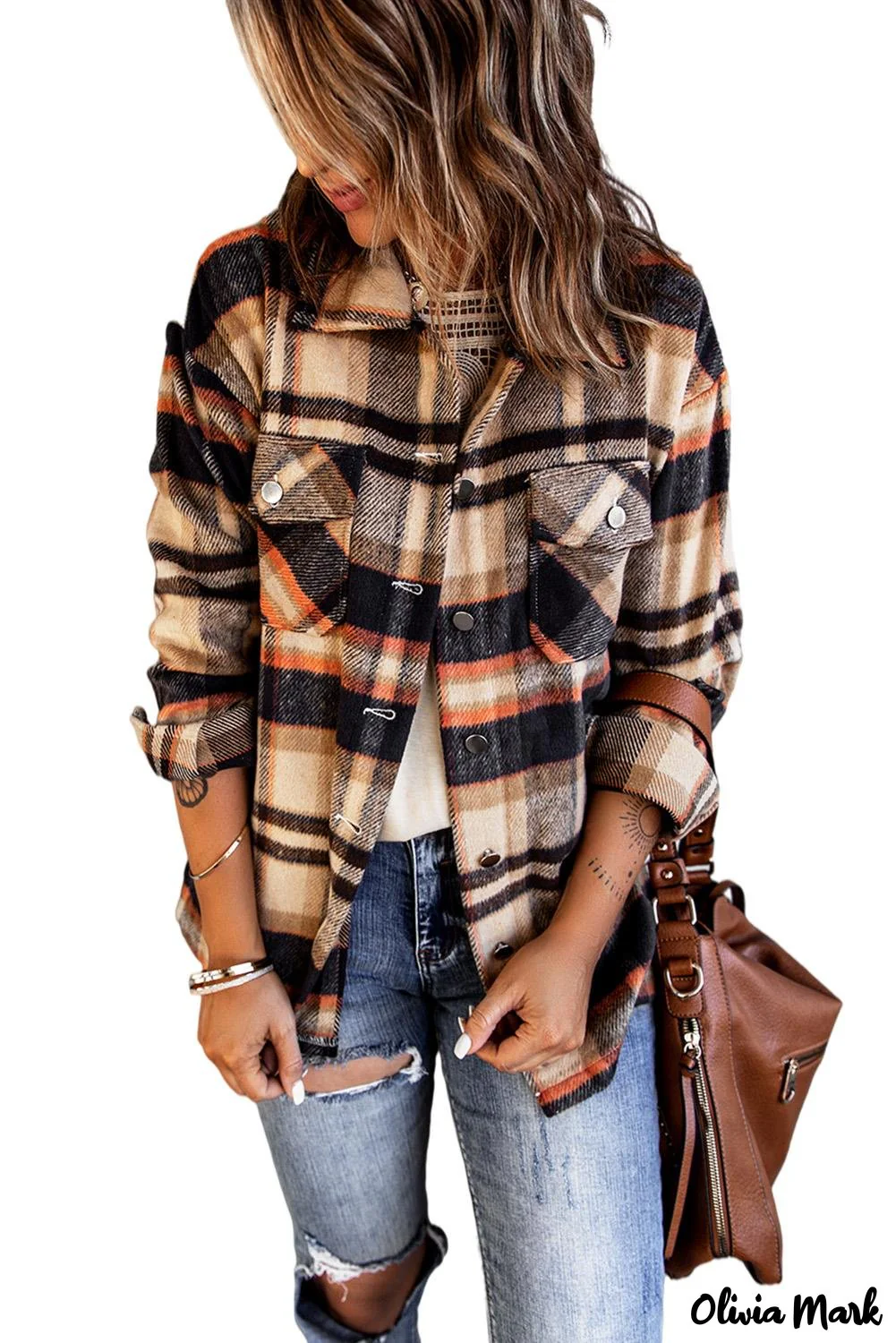 Deanwangkt - Pink Geometric Check Pocket Shirt - Deanwangkt