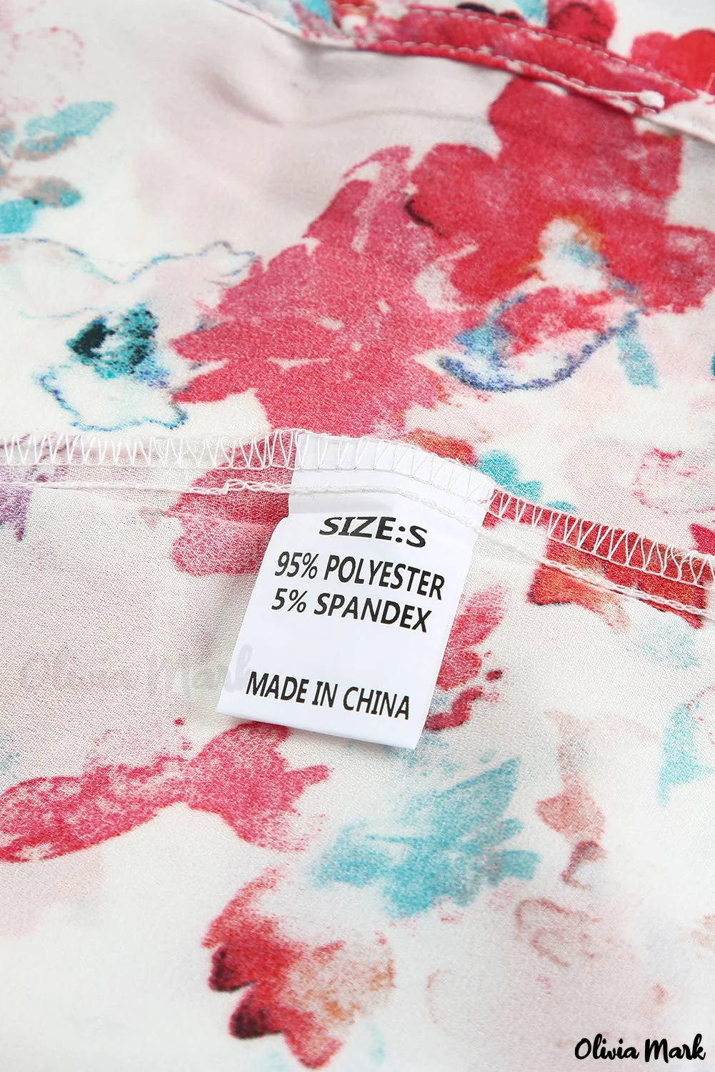 Deanwangkt - Cakewalk Red Floral Smocked Blouse - Deanwangkt