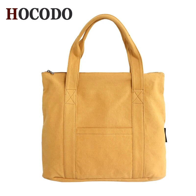 Back To College Deanwangkt Large Capacity Girl Shoulder Bag Canvas Hand Bucket Bag Female Solid Color Tote Bag Unisex Multi Function Travel Backpack - Deanwangkt