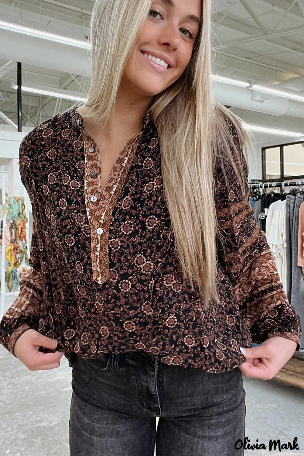 Deanwangkt - Vintage flower print blouse - Deanwangkt