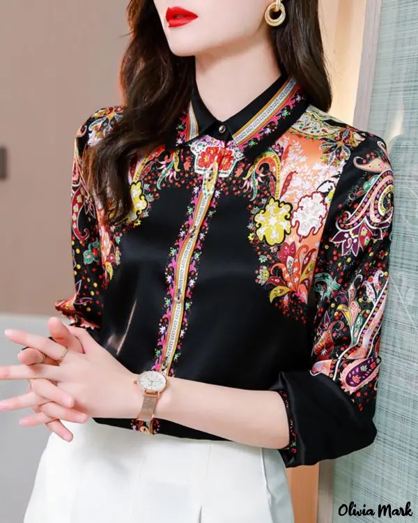 Deanwangkt - Paisley Print Long Sleeve Top - Deanwangkt