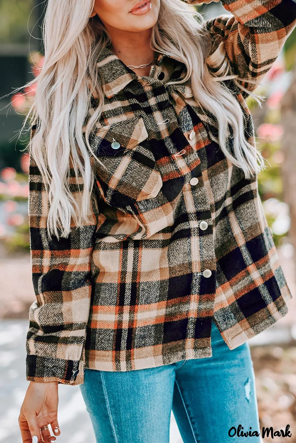 Deanwangkt - Pink Geometric Check Pocket Shirt - Deanwangkt