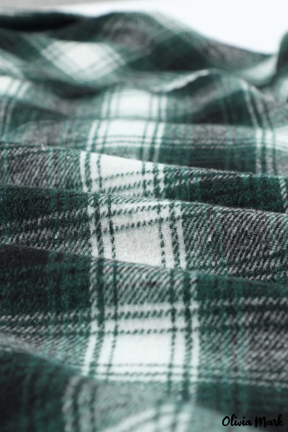 Deanwangkt - Black checked jacket with pockets and buttons - Deanwangkt