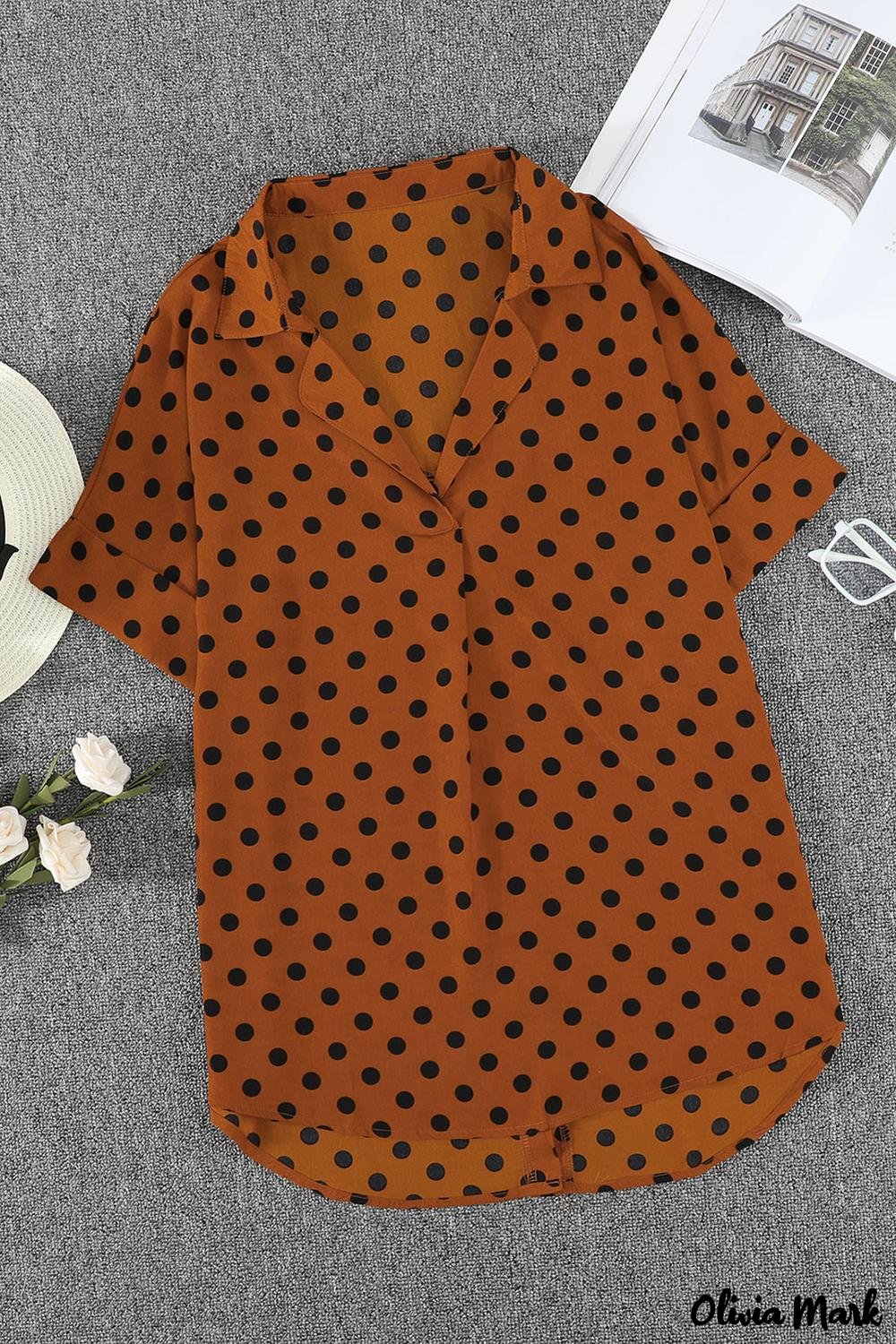 Deanwangkt - Leopard Print Draped V-Neck Blouse - Deanwangkt