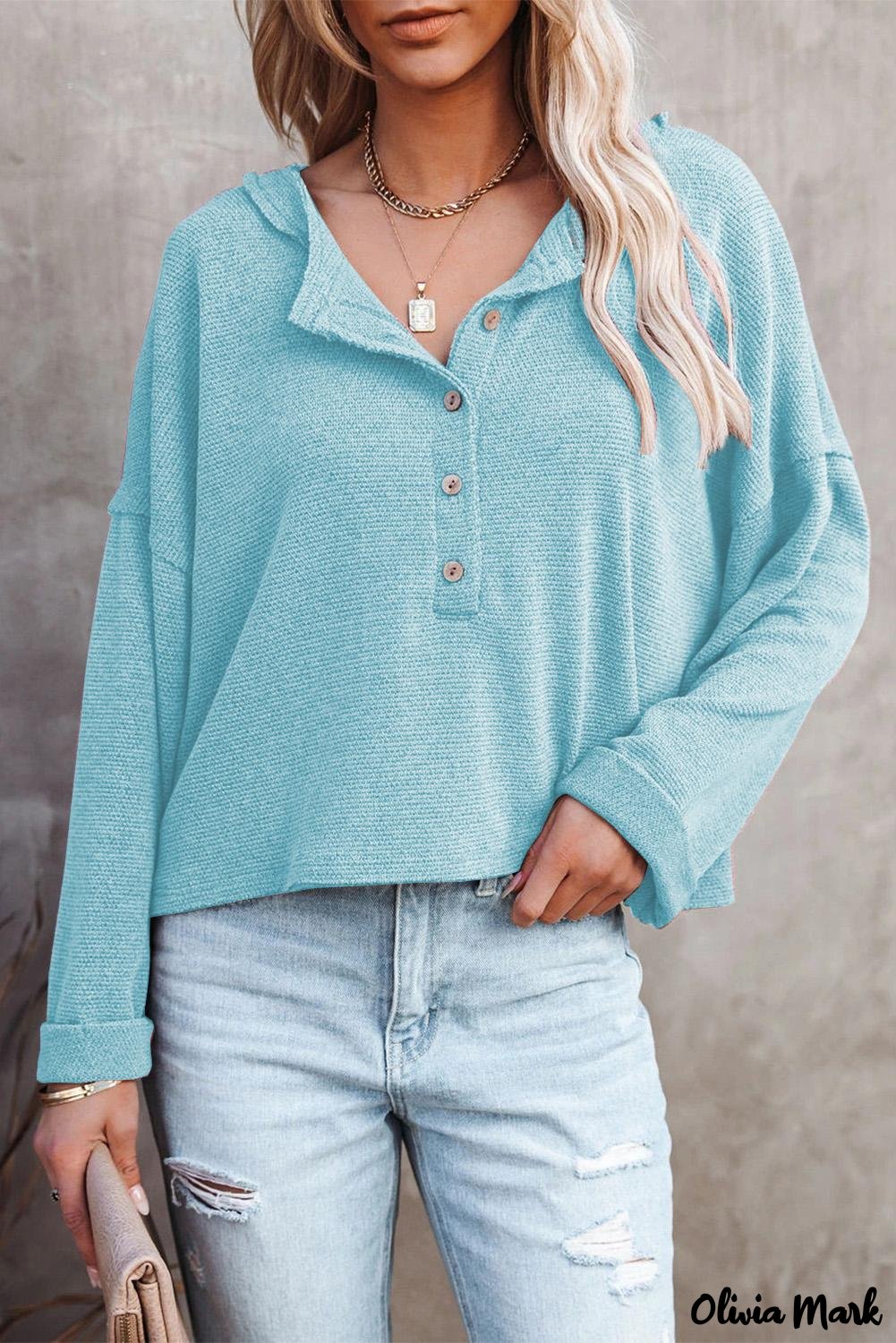 Deanwangkt - Loose buttoned khaki long sleeve shirt - Deanwangkt