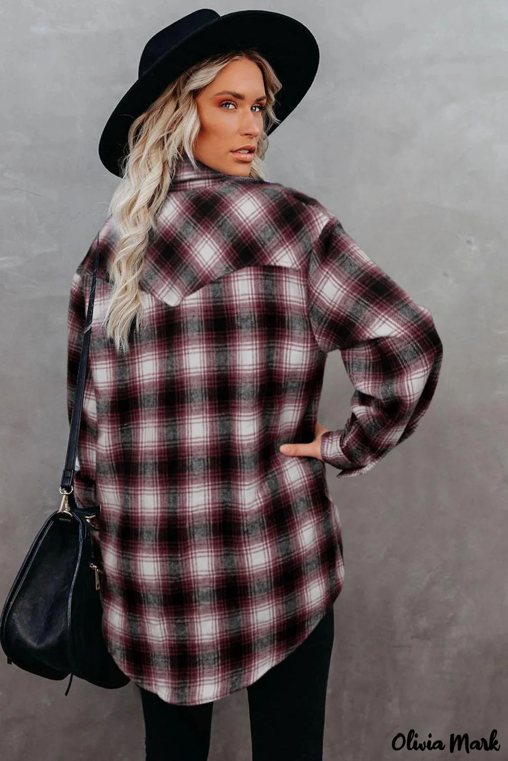 Deanwangkt - Black checked jacket with pockets and buttons - Deanwangkt