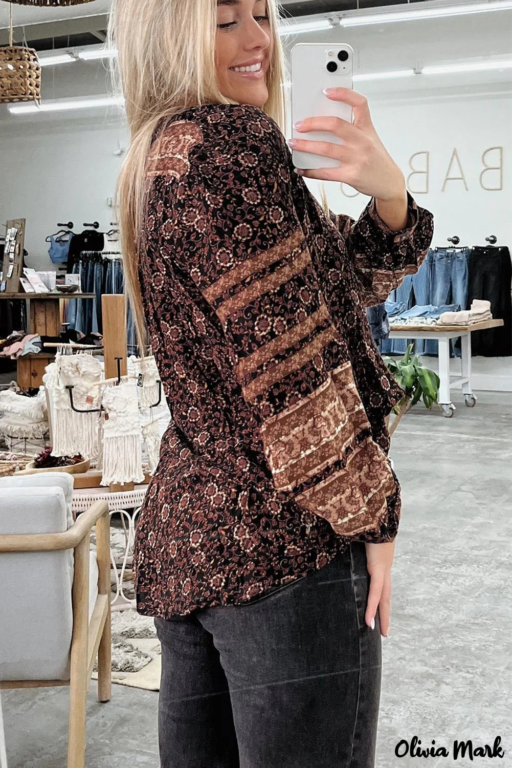 Deanwangkt - Vintage flower print blouse - Deanwangkt