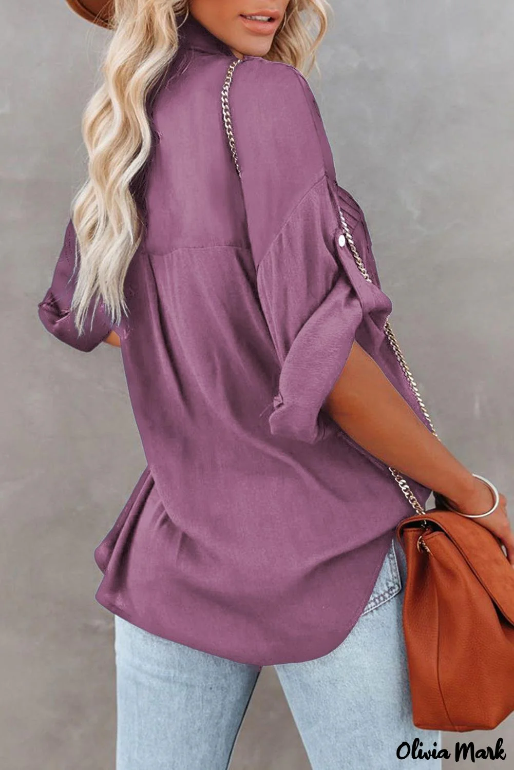 Deanwangkt - White buttoned shirt with long sleeves and plain pocket - Deanwangkt