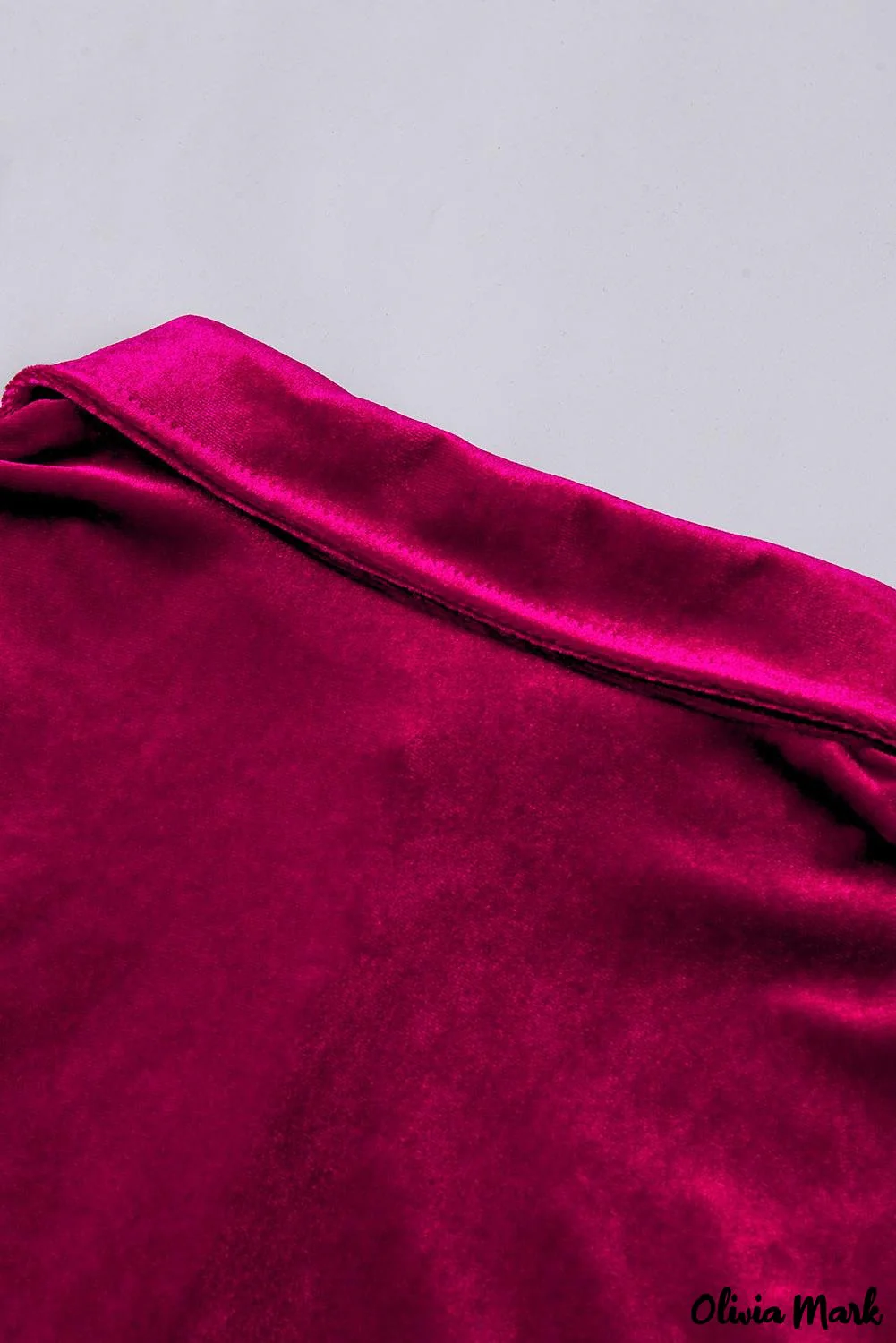 Deanwangkt - Navy Velvet Button Pocket Long Sleeve Shirt - Deanwangkt