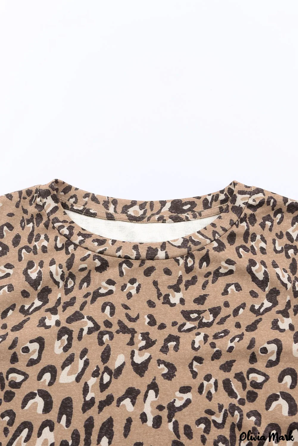 Deanwangkt - Leopard Print Long Sleeve Blouse - Deanwangkt