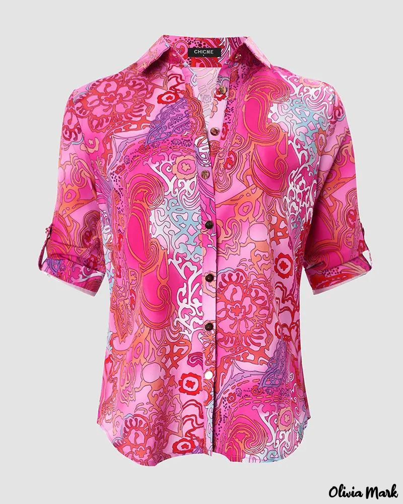 Deanwangkt - Baroque Print Long Sleeve Shirt - Deanwangkt