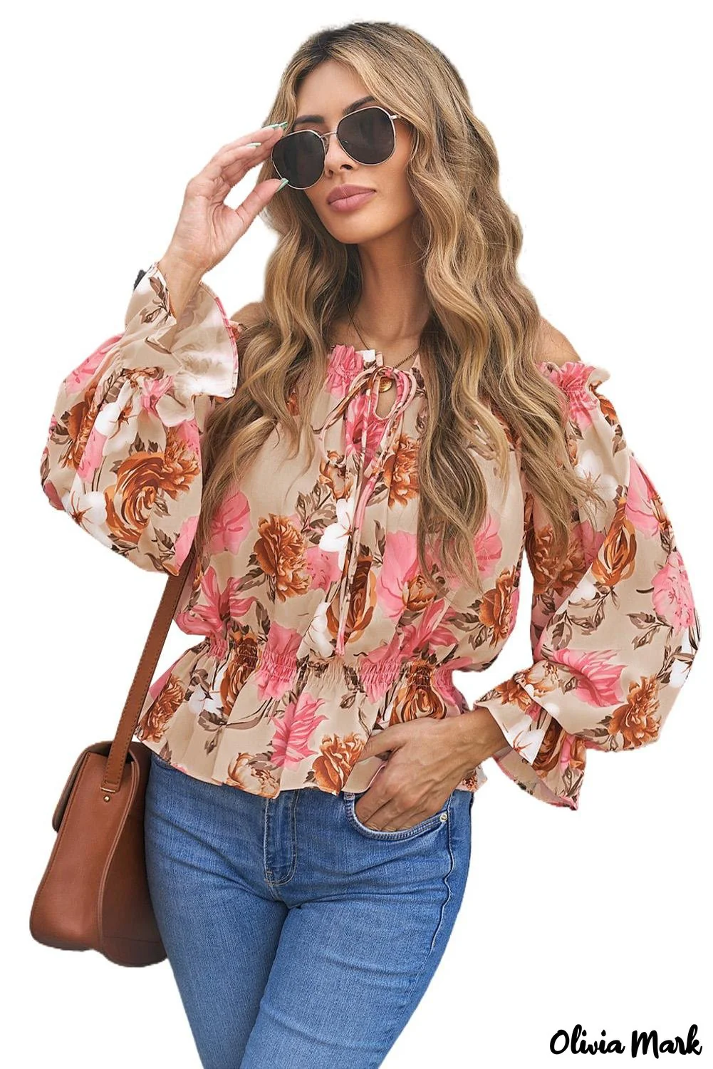 Deanwangkt - Floral off-the-shoulder blouse - Deanwangkt