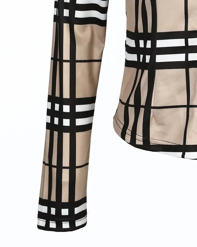 Deanwangkt - Plaid button-up shirt with flap pocket - Deanwangkt