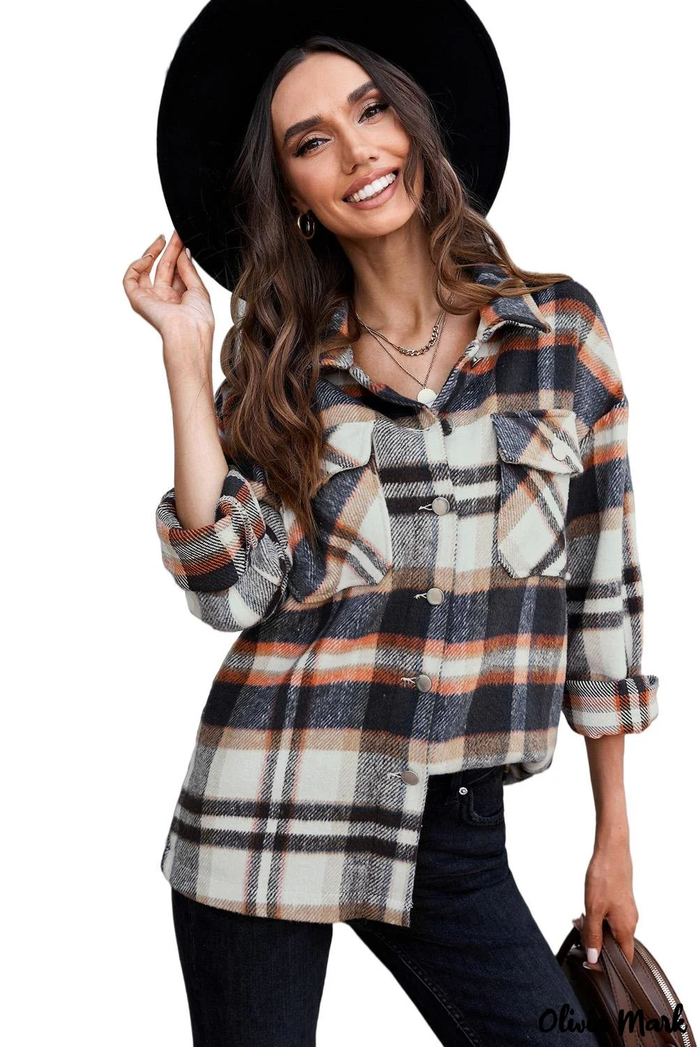 Deanwangkt - Pink Geometric Check Pocket Shirt - Deanwangkt