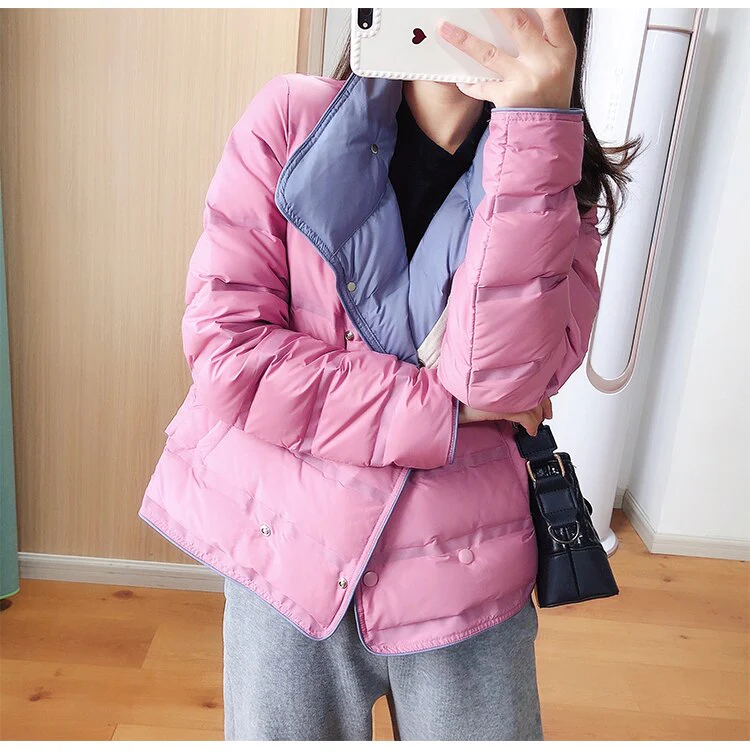 Black Friday Sales New Autumn Winter Women Ultra Light Short Down Coat 90% White Duck Down Jacket Female Puffer Parka Lady Warm Outwear - Deanwangkt