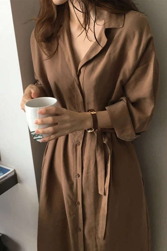 Christmas Gift Deanwangkt New Summer Shirt Dress Evening Female Vintage Dress Party Oversize Short Sleeve Beach Women Dresses Robe Vestido Pure - Deanwangkt