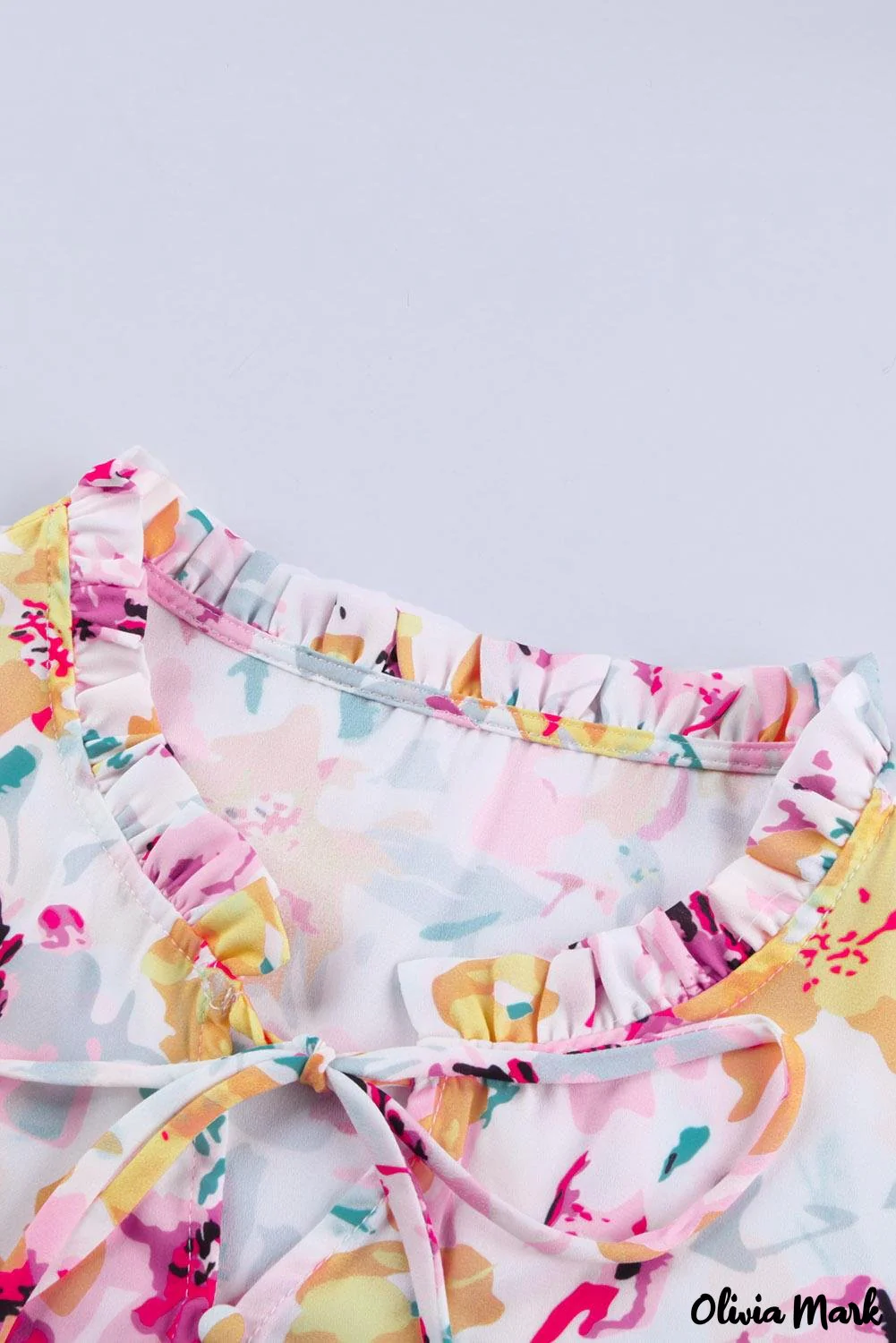 Deanwangkt - Cakewalk Rose Floral Smocked Blouse - Deanwangkt