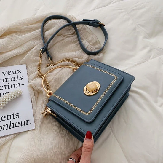 Back To College Deanwangkt Leather Mini Crossbody Bags For Women Summer Shoulder Bag With Short Handle Female Phone Purses And Handbags - Deanwangkt