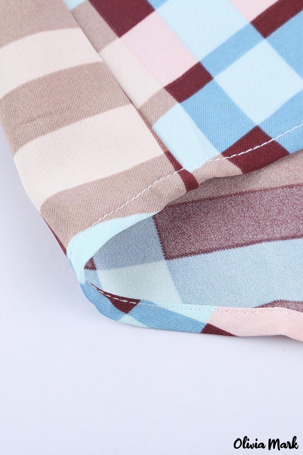 Deanwangkt - Multicolor Plaid Long Sleeve Pocket Shirt - Deanwangkt