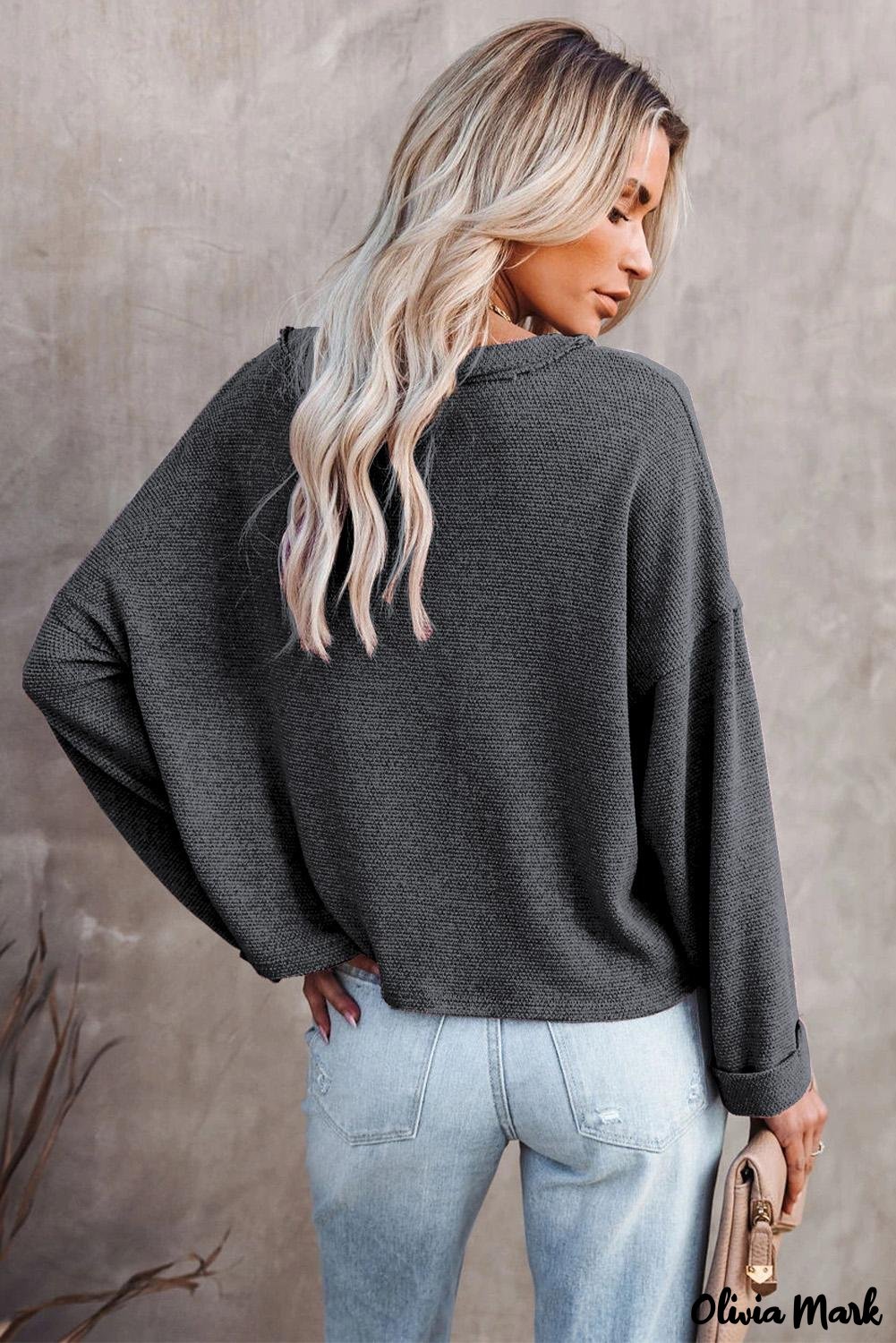 Deanwangkt - Loose buttoned khaki long sleeve shirt - Deanwangkt