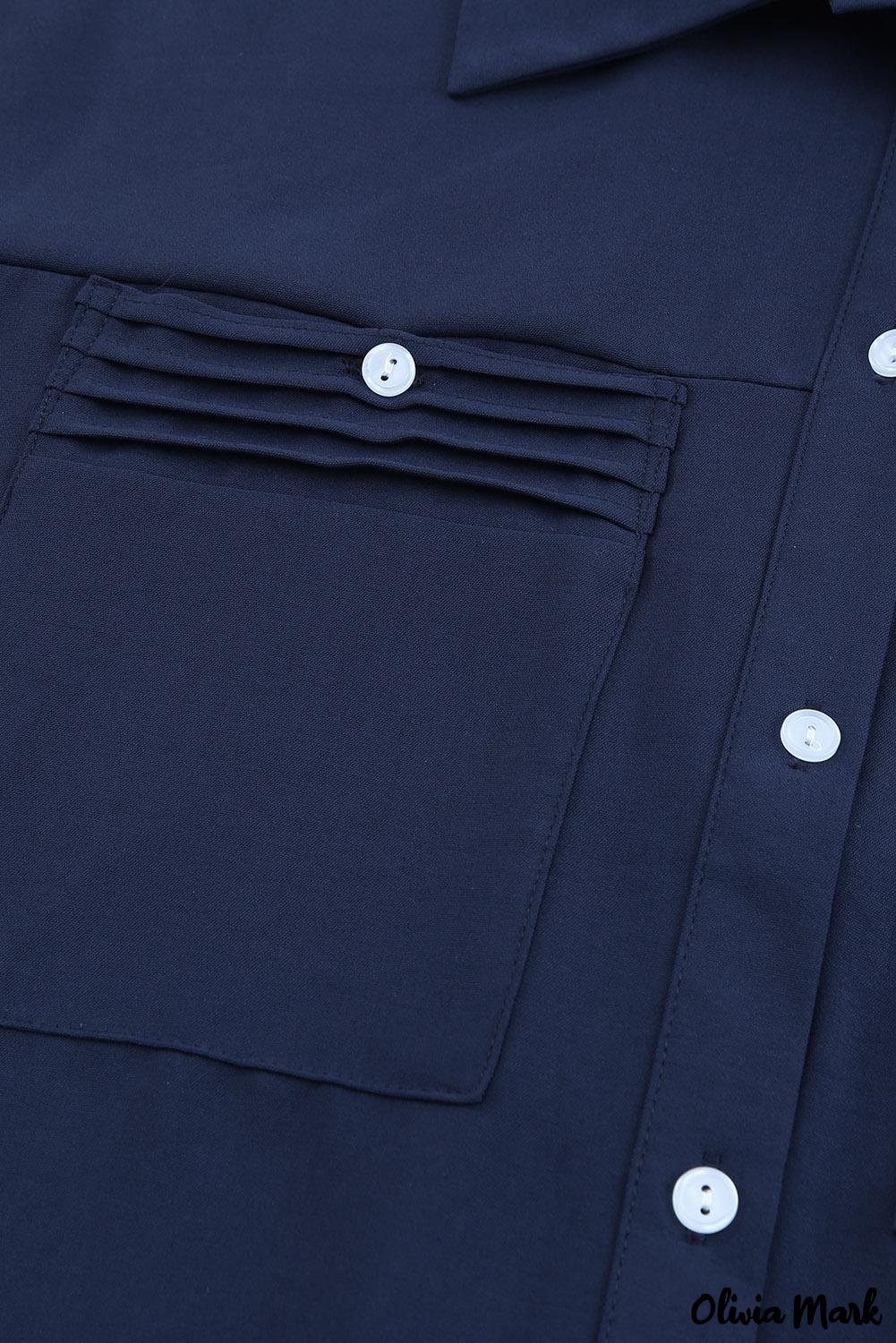 Deanwangkt - White buttoned shirt with long sleeves and plain pocket - Deanwangkt