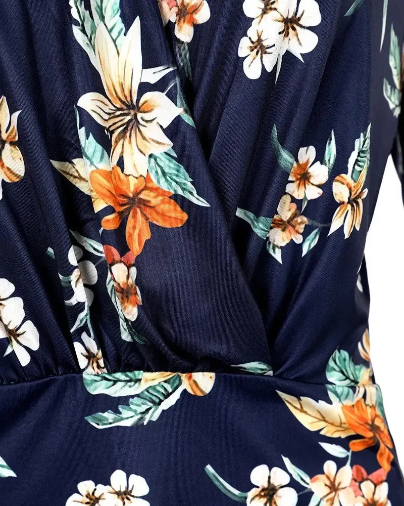 Deanwangkt - Floral Print Puff Sleeve Top - Deanwangkt